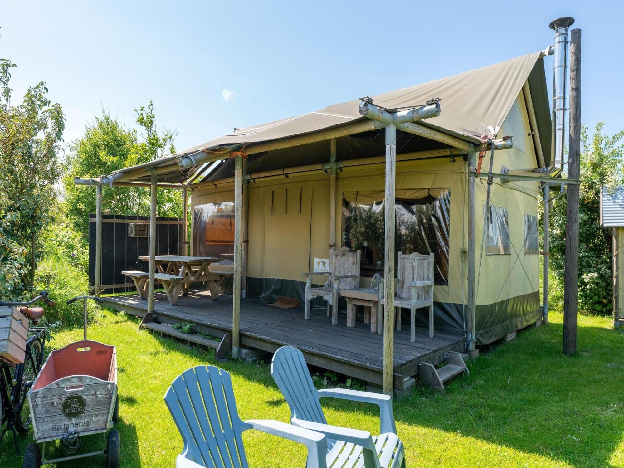 Quaint Bungalow In Callantsoog With Garden Экстерьер фото